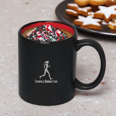 Fuzion Two-Tone 'C' Handle Mug 325 Ml. (11 Fl. Oz.)